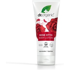 Rose Otto лосьон увлажняющий для зрелой кожи для мужчин и женщин, натуральный веганский, органический, без парабенов и Sls, 200 мл, Dr Organic