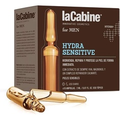 Hydra Sensitive для мужчин, 10 ампул по 2 мл, 10 шт. в упаковке, La Cabine
