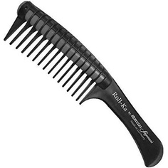 Расческа для предотвращения сращивания волос Nyh Roll-Ka, длина 9 дюймов, черная/серая, Hercules Sг¤Gemann