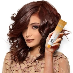 Global Keratin Professional, крем-краска для волос, тюбик, 3,4 жидких унции/100 мл — 6, насыщенный темно-русый, Gk Hair