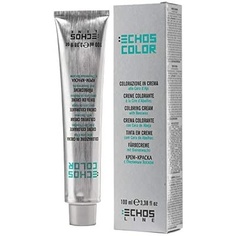 Echos Color Professional Coloring Cream Краска для волос Глубокий Медный Темно-русый 6.40, Echosline