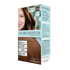 Color Clinuance 5,34 Светло-коричневый Яркая краска для волос Для чувствительных волос Стойкий цвет без аммиака Больше блеска Интенсивный цвет 100% покрытие Дерматологически протестировано, Cleare Institute