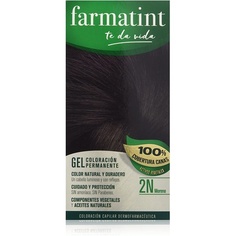 Перманентная гелевая краска для волос 2N Dark, Farmatint