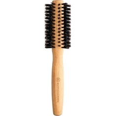 Bamboo Touch Brush Экологичная круглая бамбуковая щетка для волос, 100% щетина кабана, 20 мм, Olivia Garden