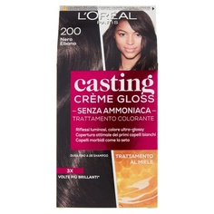 Полуперманентная краска для волос L&apos;Oreal Paris Casting Creme Gloss 200 Ebony Black L'Oreal