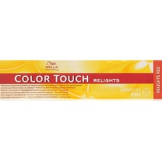 Стойкая краска для волос Color Touch Relights № 47, 60 мл, медный брюнет, Wella