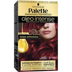 Палитра перманентной краски для волос Oleo Intense с маслами № 5-92 Ярко-красный, Testanera