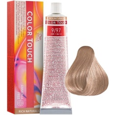 9/97 Blonde Very Clear Cendre Color Touch Rich Naturals без аммиака, 60 мл, Wella
