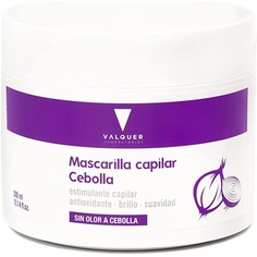 Valquer Onion Mask Стимулятор волос и антиоксидантное очищающее средство с маслом макадамии 300 мл, Valquer Profesional