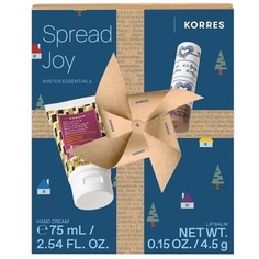 Spread Joy Winter Essentials Питательный крем для рук и бальзам для губ, Korres