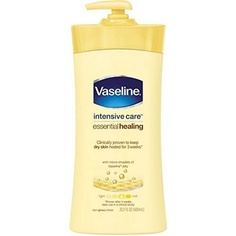 Лосьон для сухой кожи Total Moisture с витамином Е в бутылочке с помпой на 20,3 унции, Vaseline