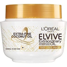 L&apos;Oreal Elseve/Elvive Маска для волос с экстраординарным маслом и кокосовым маслом 300 мл L'Oreal