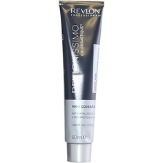 Профессиональная перманентная краска для волос Revlonissimo Colorsmetique с высокой степенью покрытия, антивозрастная перманентная краска для волос, 60 мл № 7,23, жемчужный блондин