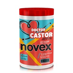 Novex Value Size Глубоко кондиционирующая маска для волос с натуральными ингредиентами, 35 унций - Doctor Castor Vegan, Embelleze