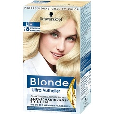 Осветлитель L1+ Краска для волос для активируемого маслом осветления волос с системой защиты от повреждений до 8 уровней без желтого оттенка 143мл, Blonde
