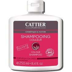 Органический шампунь для окрашенных волос 250 мл, Cattier