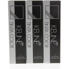 Краска для волос Tinta Color + Silk Protein Solamer 7.44 Медный блондин средней интенсивности, Keune