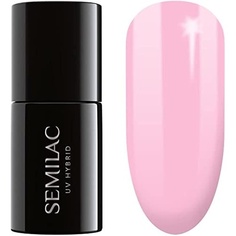 УФ-лак для ногтей Sweet Pink 003 7 мл - красочный и стойкий лак для интенсивных ногтей, Semilac