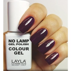 Цветной гель-лак без лампы Purple Dance 10 мл, Layla Cosmetics Milano