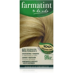 Перманентная гелевая краска для волос 9N Медовый блондин, Farmatint