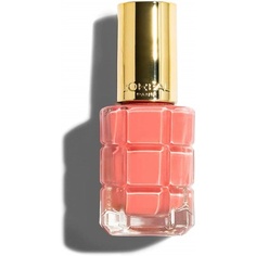 Лак для ногтей Color Riche Le Vernis с маслом светло-розового цвета/Питательный лак для ногтей летнего розового цвета с глянцевым эффектом 14 мл, L&apos;Oreal L'Oreal