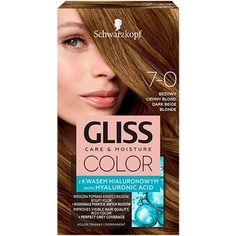 Крем-краска для волос Gliss Color 7-0 Темно-бежевый блондин 142мл, Schwarzkopf