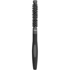 Расческа Evolution Plus диаметром 12 мм для густых волос с ионизированной щетиной, черная, Termix