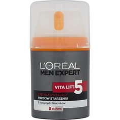 Ежедневный антивозрастной увлажняющий крем для мужчин Expert Vita Lift, 50 мл, L&apos;Oreal L'Oreal