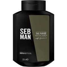 Seb Man The Purist Шампунь против перхоти 250 мл, Sebastian Professional
