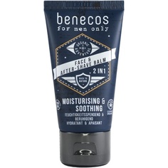 Benecos Biocosmetics 2в1 Бальзам для лица и после бритья веганский 50 мл, Benecos - Natural Beauty