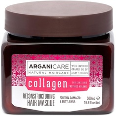 Средство для тонких, поврежденных и ломких волос 500мл, Arganicare