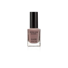 Лак для ногтей Crystal Glow Nail Enamel 13 мл, цвет 566 дымчато-лиловый, Ga-De