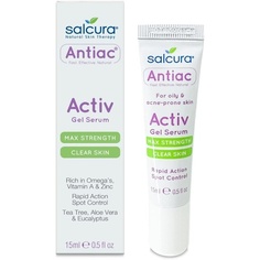 Natural Skin Therapy Antiac Activ Gel Serum Увлажняющий крем-сыворотка 15 мл, Salcura