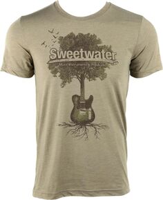 Футболка Sweetwater с рисунком «Guitar Tree» — большая