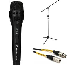 Sennheiser MD 431-II Суперкардиоидный динамический вокальный микрофон с подставкой и кабелем