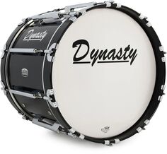 Бас-барабан New Dynasty Custom Elite Marching — 16 x 14 дюймов, черный