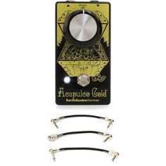 Педаль искажения EarthQuaker Devices Acapulco Gold V2 с 3 патч-кабелями