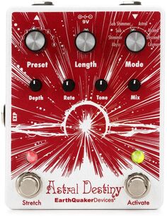 Педаль реверберации EarthQuaker Devices Astral Destiny