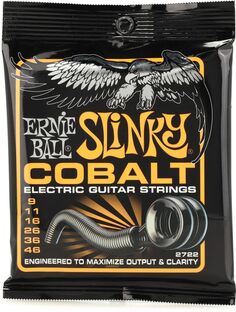 Струны для электрогитары Ernie Ball 2722 Hybrid Slinky Cobalt — .009-.046