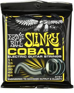 Струны для электрогитары Ernie Ball 2727 Beefy Slinky Cobalt — .011-.054