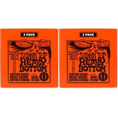 Струны для электрогитары Ernie Ball 3215 Skinny Top Heavy Bottom Slinky с никелевой обмоткой — .010-.052, 6 шт.