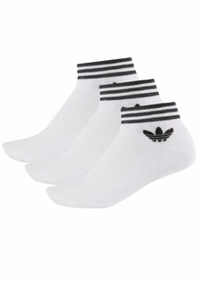 Обычные носки Adidas Island Club Trefoil, белый