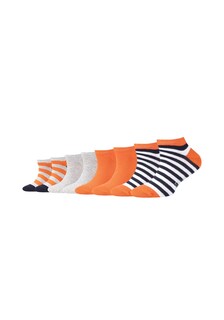 Носки S.Oliver, морской синий/светло-серый/оранжевый