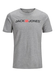 Футболка JACK &amp; JONES, пестрый серый