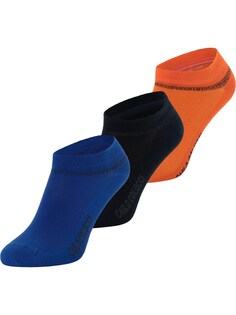 Носки Carlo Colucci Amalfi, темно-синий/оранжевый/черный
