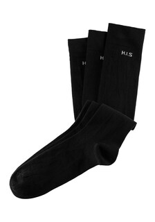 Носки до колена H.I.S, темно-серый