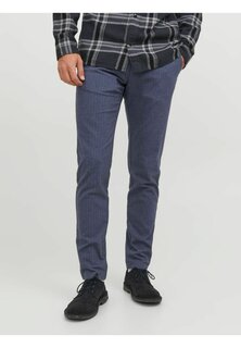 брюки чинос JPSTMARCO JJWINTER LC Jack &amp; Jones, темно-синий пиджак