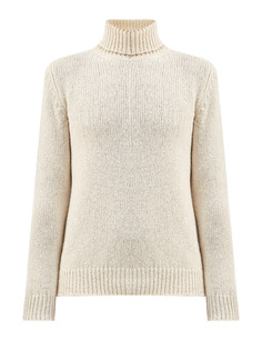 Свитер из шерстяной и кашемировой пряжи с высоким воротом Eleventy