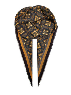 Платок из тонкого кашемира и шелка с орнаментом Etro