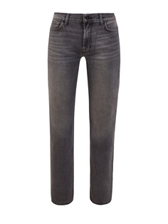 Прямые джинсы на средней посадке из денима Luxe Vintage 7 For All Mankind